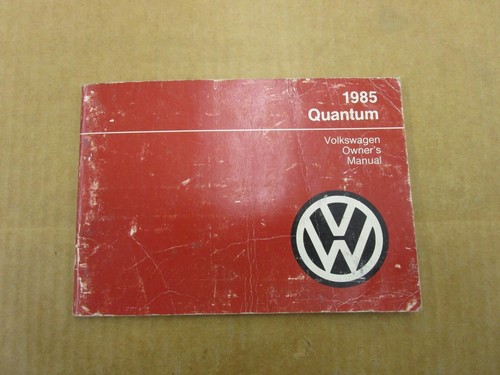 1985 volkswagen quantum - volkswagen, vw