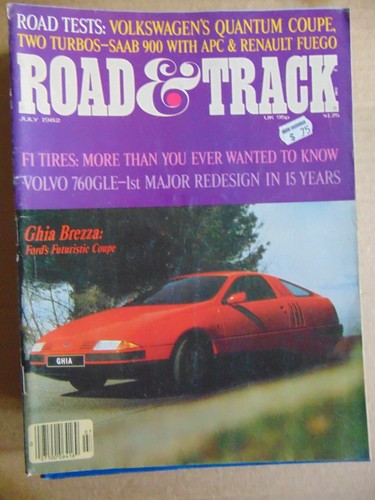 Road track magazine july - &track,
