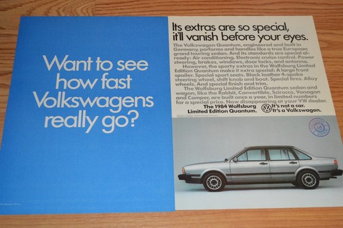1984 wolfsburg limited - wolfsburg,